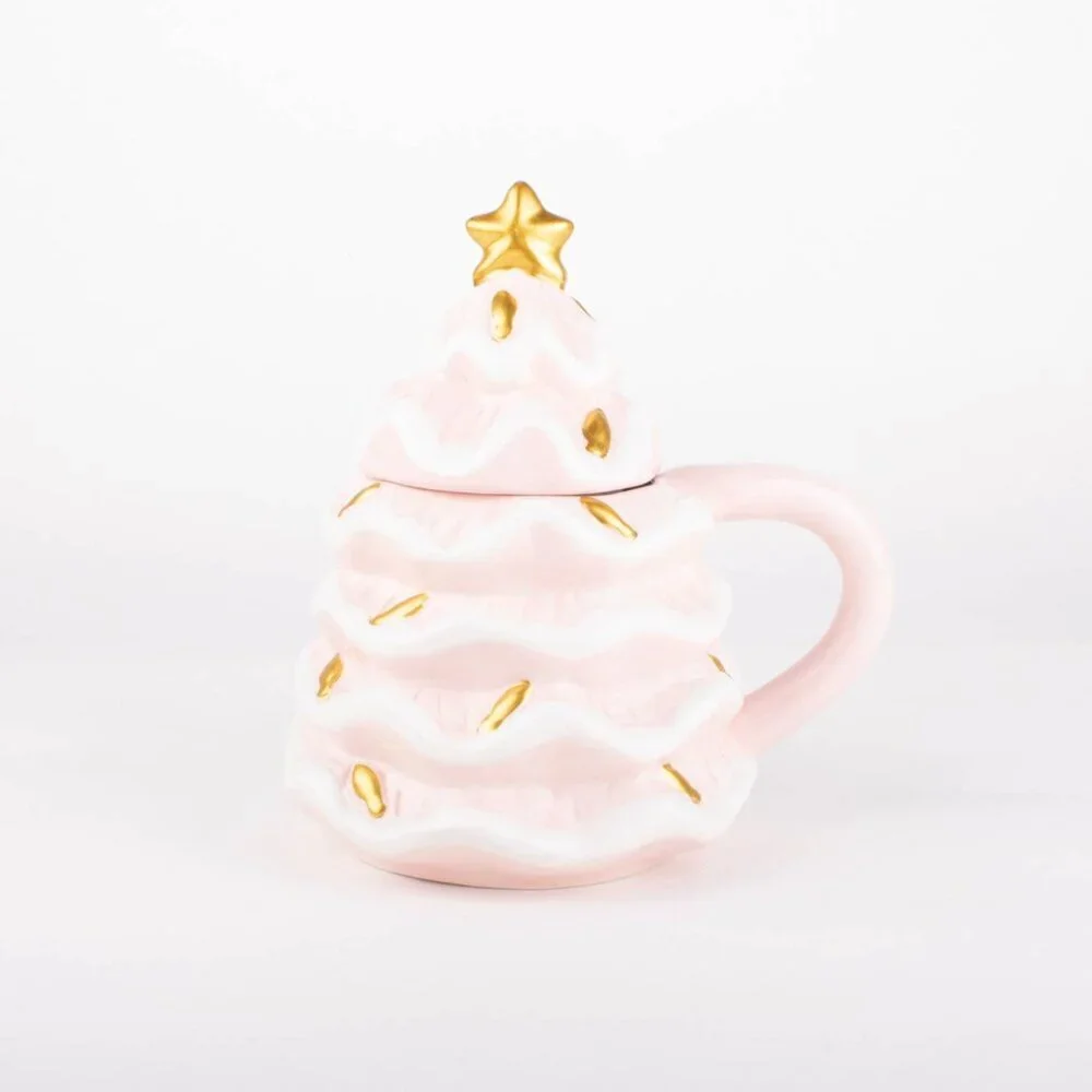 Pink Tree Coffee Mug - Picture 1 of 2